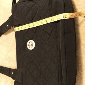 Quilted Baggallini Black Large Tote - NWOT